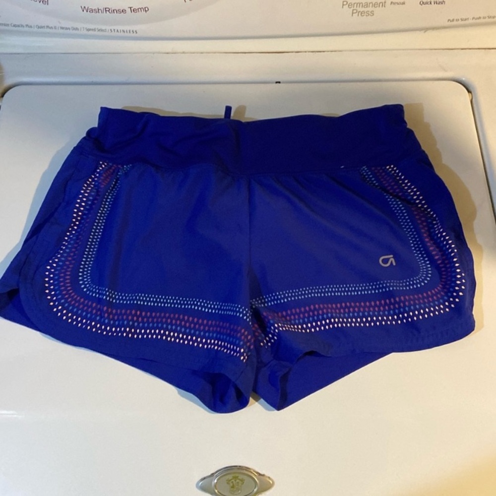 GAP Blue Athletic Shorts with Perforated Detailing